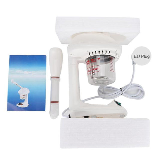 Facial steamer mist spray nozzle close-up