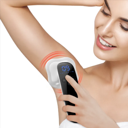 Cellulite massager EMS and RF settings