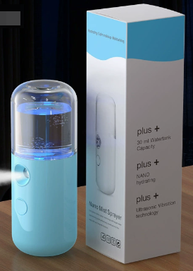 Nano Mist Facial Sprayer – Portable Water Spray Device
