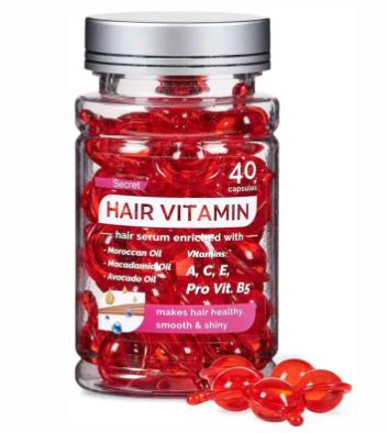 Essential Oil Hair Treatment Capsules for shine and repair
