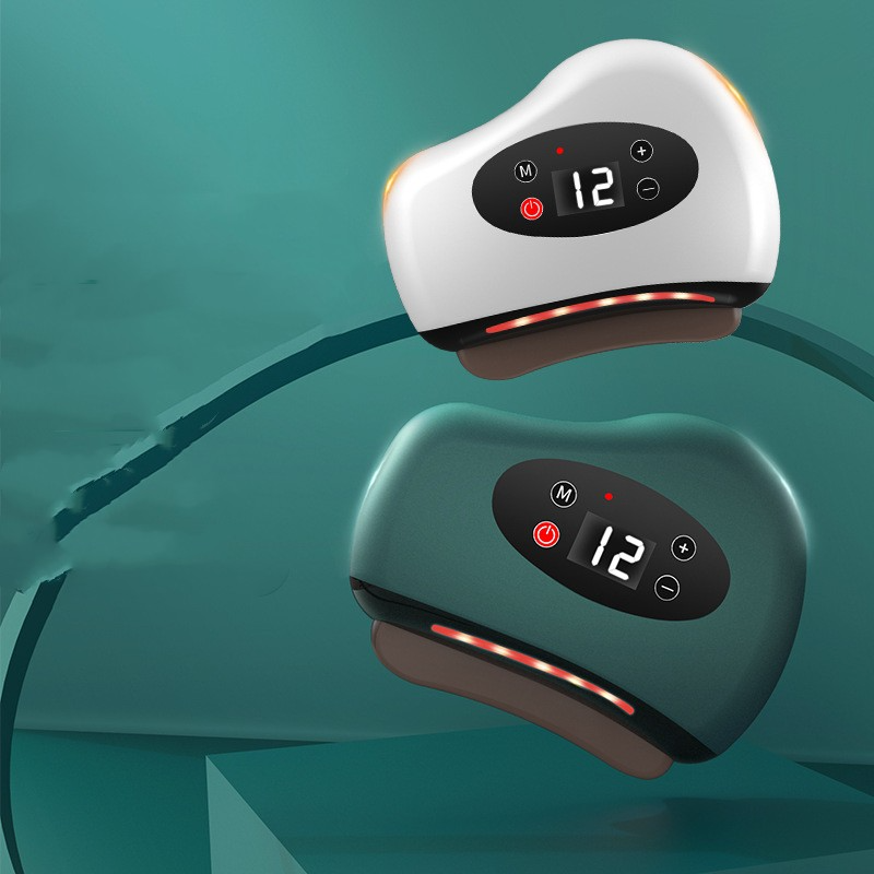Electric gua sha device charging port