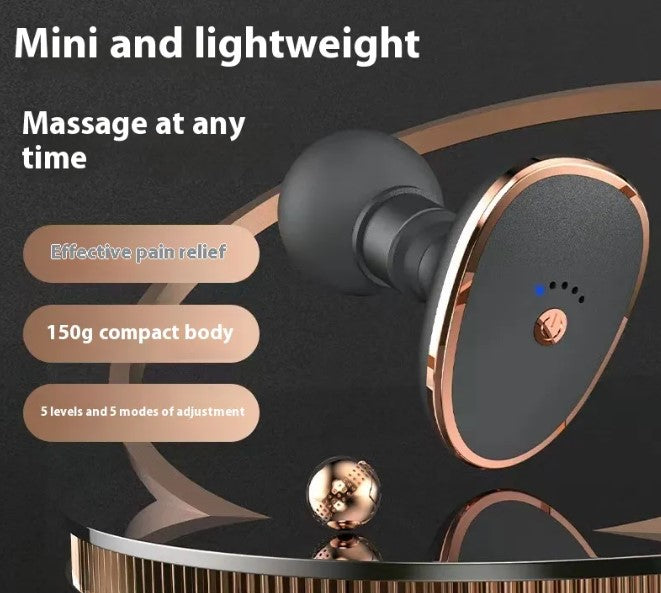 Mini massager gun black pink white colors