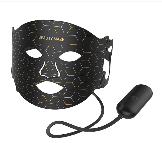 LED face mask multiple light wavelengths