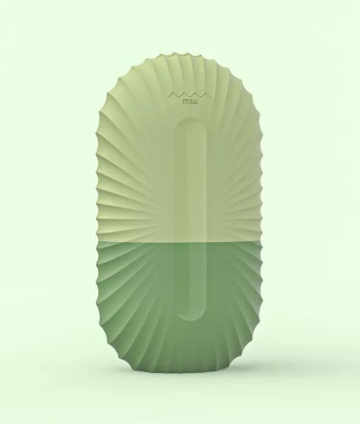 Face ice tray flat lay with ingredients