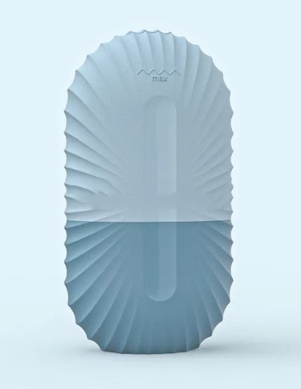 Face ice tray dimensions and silicone material