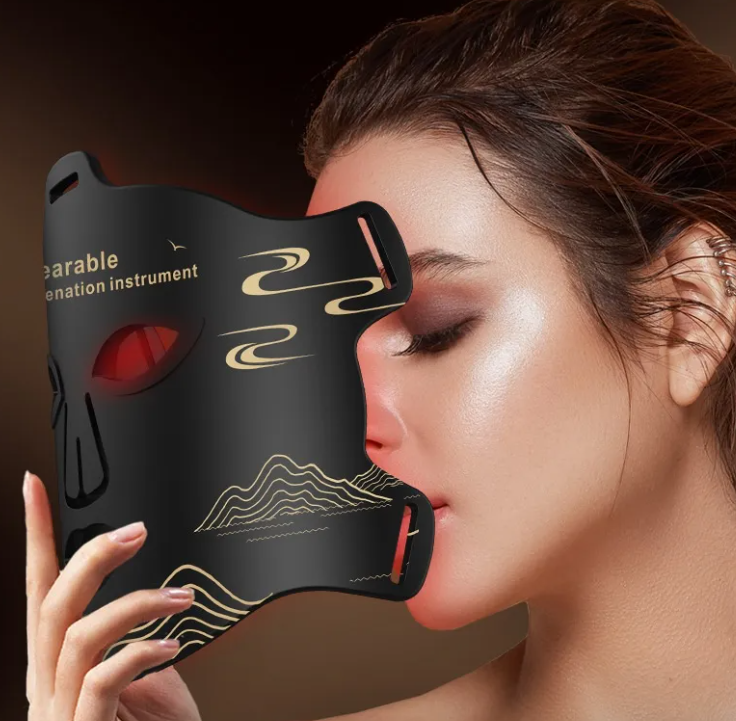 Infrared phototherapy face mask lifestyle beauty