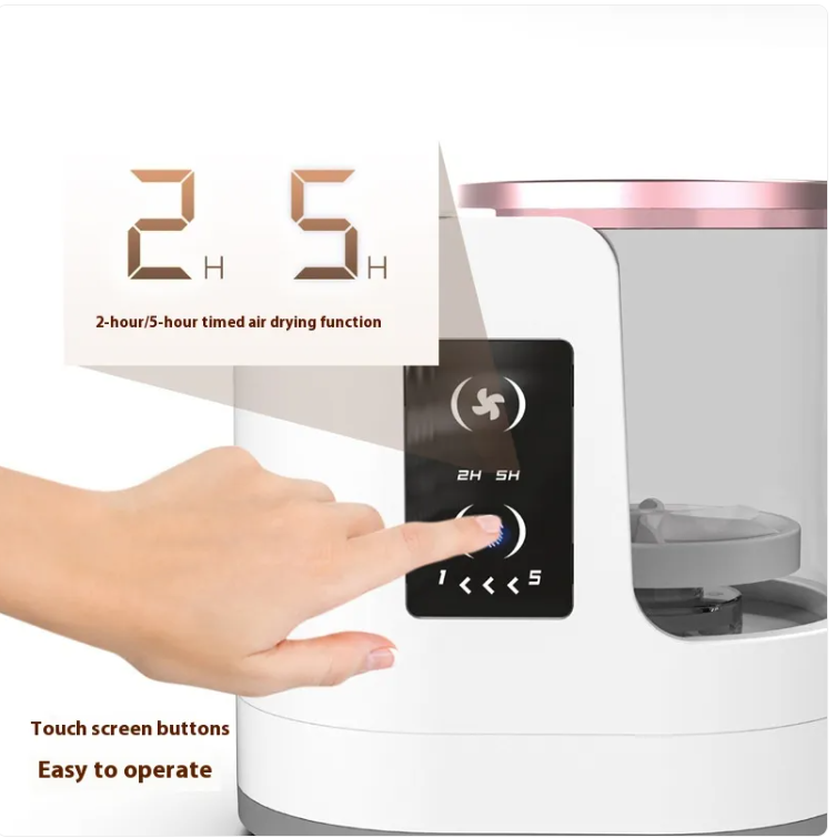 Electric brush cleaner USB charging port