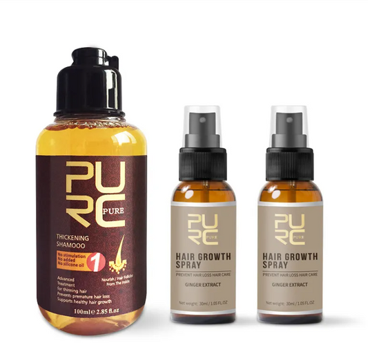 Ginger hair growth duo 20ml bottles ingredients