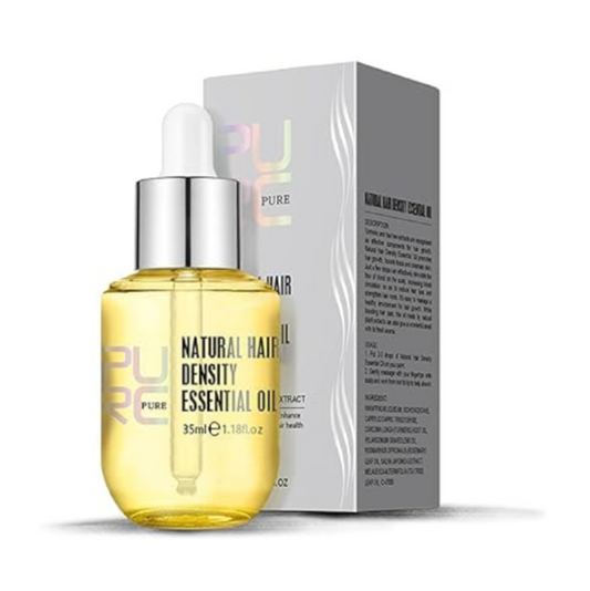 PURC hair oil dropper bottle close-up