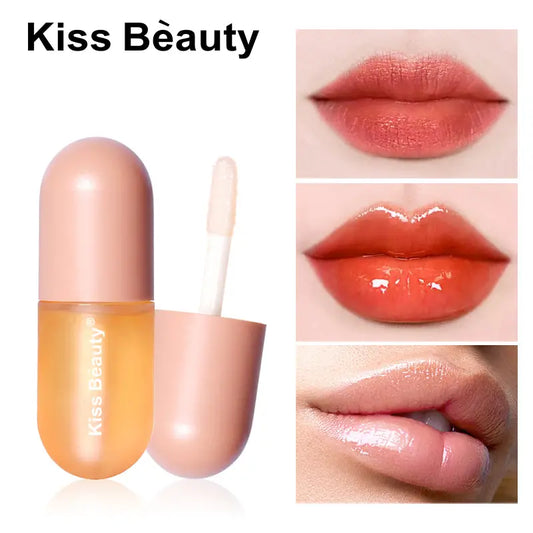 Natural Lip Plumper Set - Serum & Balm for Fullness