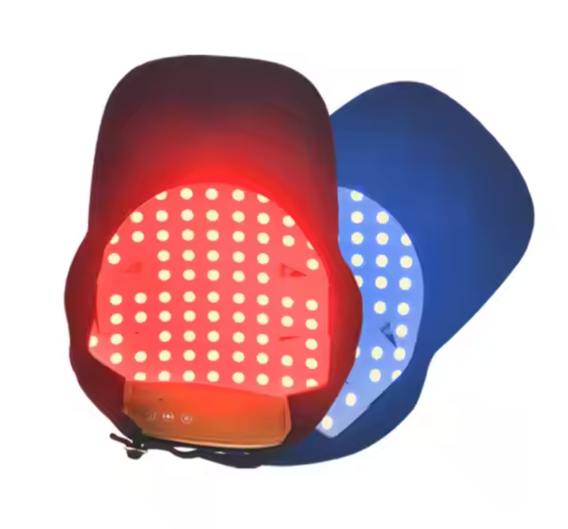 Hair cap light therapy settings and modes
