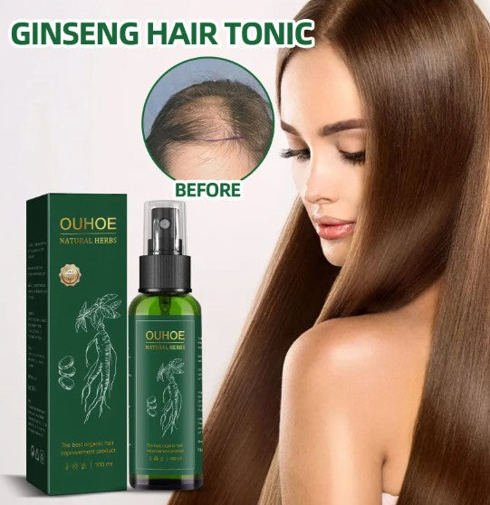 Ginseng and biotin hair serum ingredients