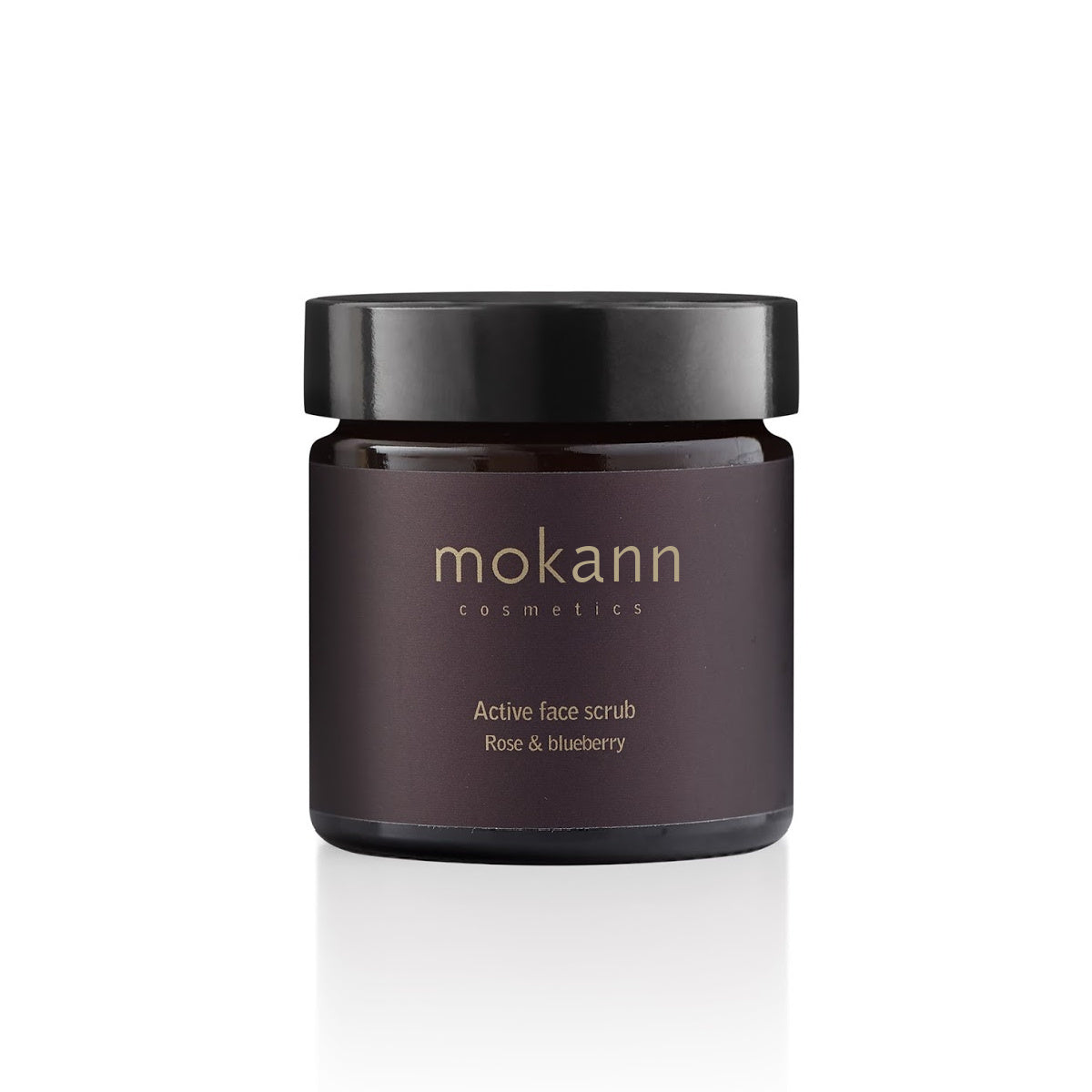 Rose and Blueberry Active Face Scrub vegan organic 60ml
