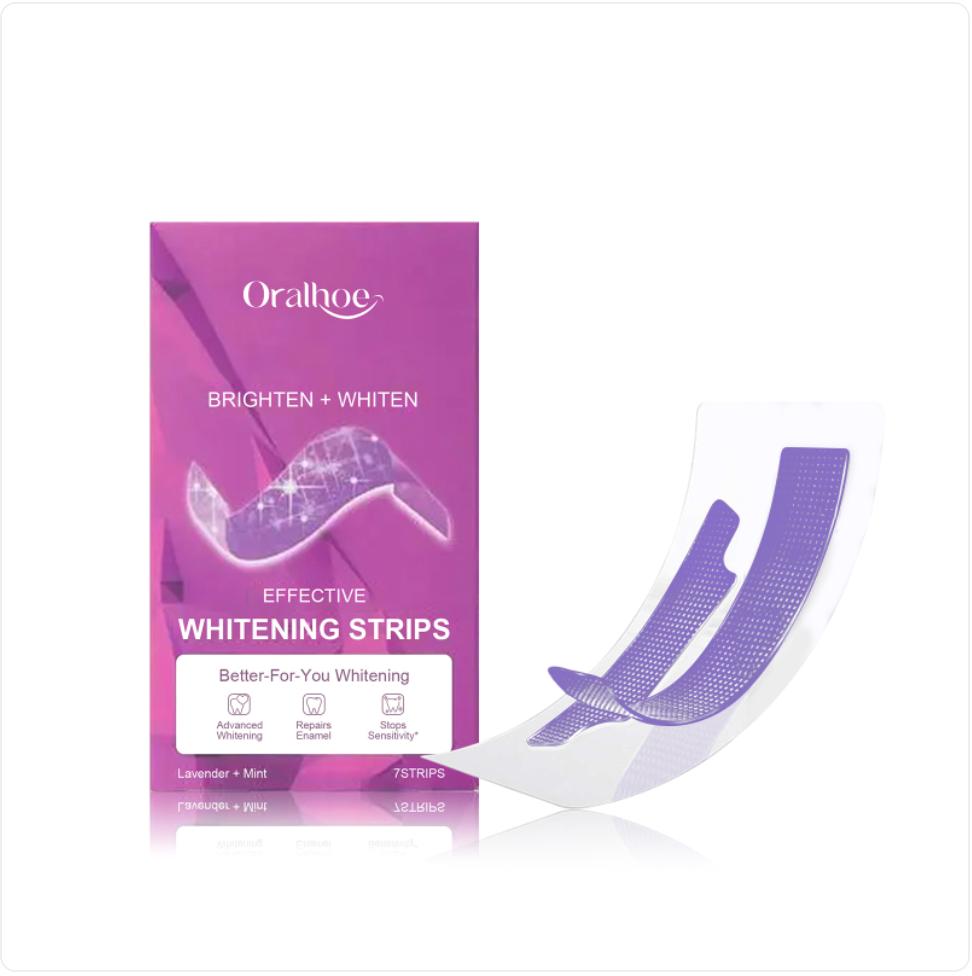 Teeth Whitening Strips for stain removal brighter smile