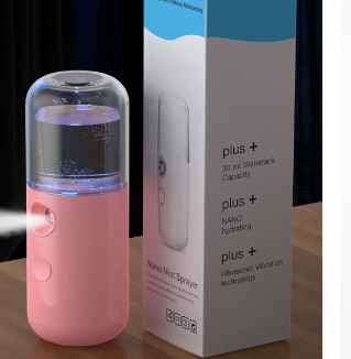 Nano Mist Facial Sprayer – Portable Water Spray Device